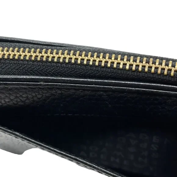 Kate Spade Wallet Billfold Large Continental Wlru5448 Cameron Black - Picture 8 of 15